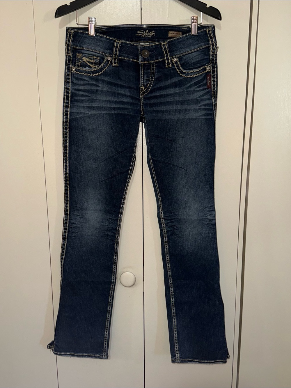 Silver Jeans Women's Dark Indigo Bootcut Jeans